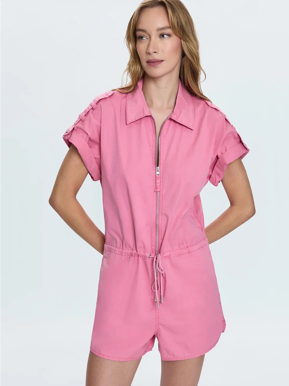 NWT Pistola Romper in Flamingo Pink